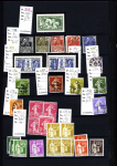 1849-1950, 2 Albums de France, avec N° 2, 6, 33 signé