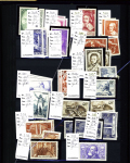 1849-1950, 2 Albums de France, avec N° 2, 6, 33 signé