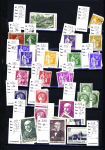 1849-1950, 2 Albums de France, avec N° 2, 6, 33 signé
