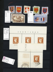 1849-1950, 2 Albums de France, avec N° 2, 6, 33 signé