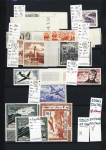 1849-1950, 2 Albums de France, avec N° 2, 6, 33 signé