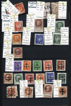 1849-1950, 2 Albums de France, avec N° 2, 6, 33 signé