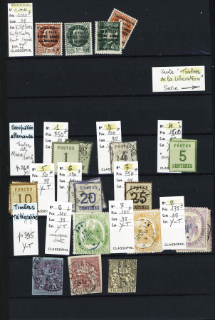 1849-1950, 2 Albums de France, avec N° 2, 6, 33 signé