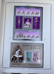 1957-1987, Collection des colonies françaises montés