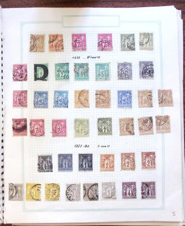 1849-1985, Collection de France obl. et neuf *, dont