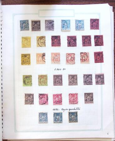 1849-1985, Collection de France obl. et neuf *, dont