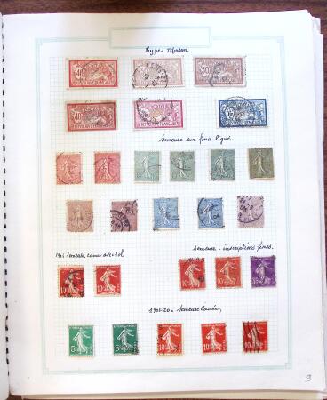 1849-1985, Collection de France obl. et neuf *, dont