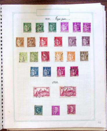 1849-1985, Collection de France obl. et neuf *, dont
