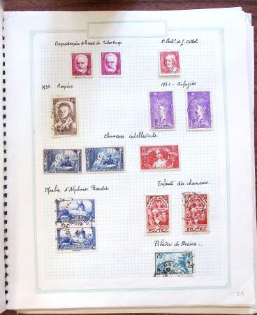 1849-1985, Collection de France obl. et neuf *, dont
