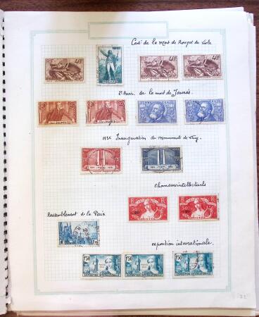 1849-1985, Collection de France obl. et neuf *, dont