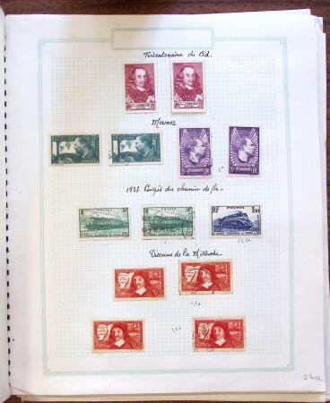 1849-1985, Collection de France obl. et neuf *, dont