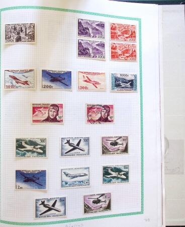 1849-1985, Collection de France obl. et neuf *, dont