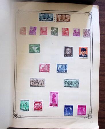 1849-1960, 2 Classeurs + 1 pochette du monde entier,