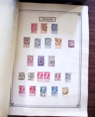 1849-1960, 2 Classeurs + 1 pochette du monde entier,