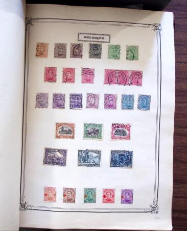 1849-1960, 2 Classeurs + 1 pochette du monde entier,