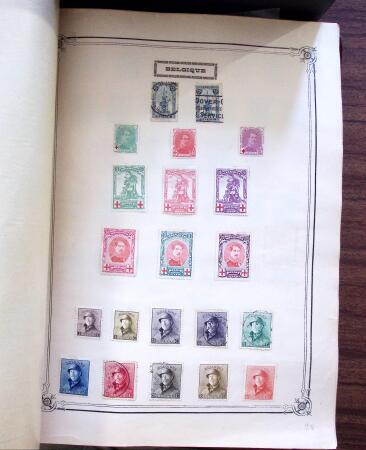 1849-1960, 2 Classeurs + 1 pochette du monde entier,