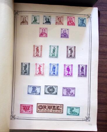 1849-1960, 2 Classeurs + 1 pochette du monde entier,
