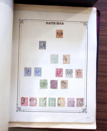 1849-1960, 2 Classeurs + 1 pochette du monde entier,