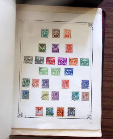1849-1960, 2 Classeurs + 1 pochette du monde entier,
