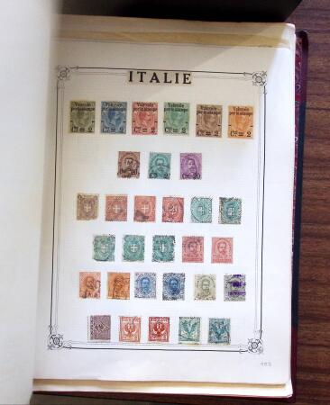 1849-1960, 2 Classeurs + 1 pochette du monde entier,