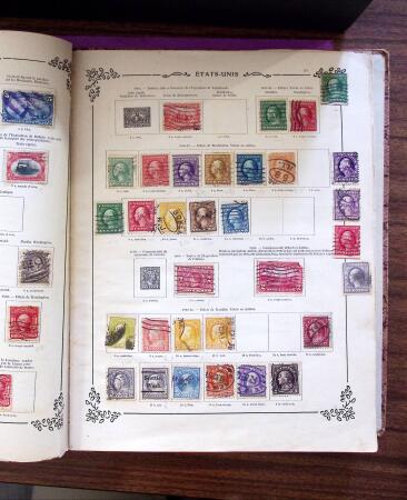 1849-1960, 2 Classeurs + 1 pochette du monde entier,