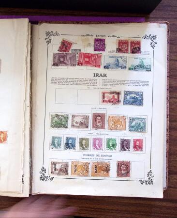 1849-1960, 2 Classeurs + 1 pochette du monde entier,