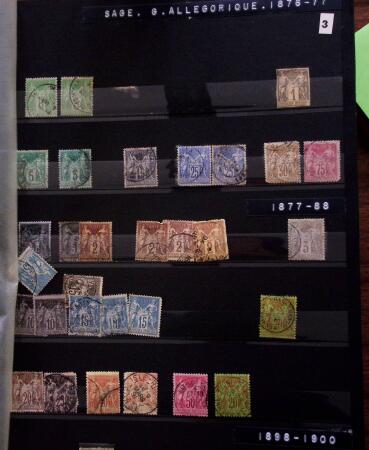1849-2006, Collection de France en 11 classeurs rangés