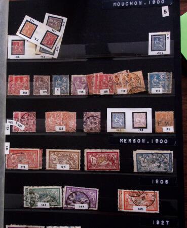 1849-2006, Collection de France en 11 classeurs rangés