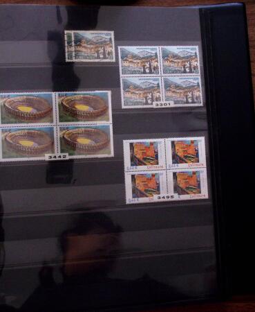 1849-2006, Collection de France en 11 classeurs rangés