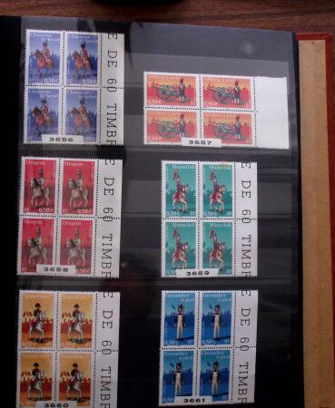 1849-2006, Collection de France en 11 classeurs rangés