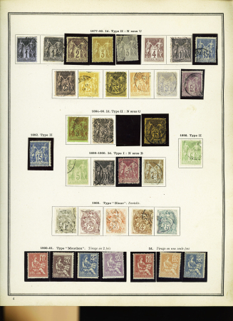 1849-1979, Belle collection de France dont n°2, 6,
