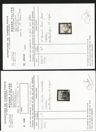 1849-1979, Belle collection de France dont n°2, 6,