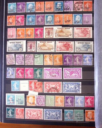 1849-2018, Collection de France avec avant-guerre bien
