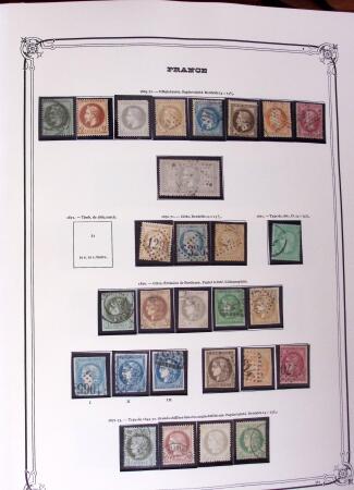 1849-1999, Collection de France en 2 classeurs Yvert,