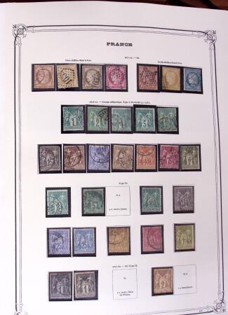1849-1999, Collection de France en 2 classeurs Yvert,