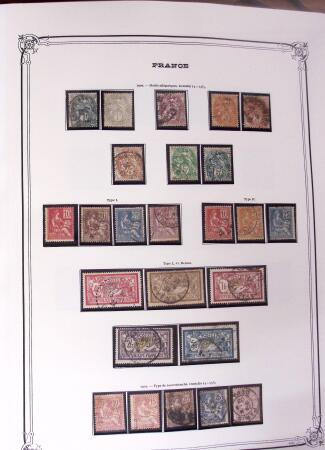 1849-1999, Collection de France en 2 classeurs Yvert,