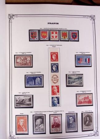 1849-1999, Collection de France en 2 classeurs Yvert,