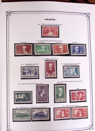 1849-1999, Collection de France en 2 classeurs Yvert,