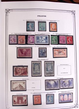 1849-1999, Collection de France en 2 classeurs Yvert,