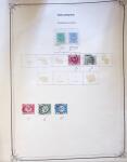 1890-1943, Small selection of Belgium on pages including