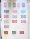 1890-1943, Small selection of Belgium on pages including