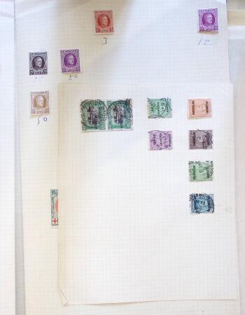 1890-1943, Small selection of Belgium on pages including