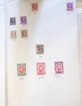 1890-1943, Small selection of Belgium on pages including