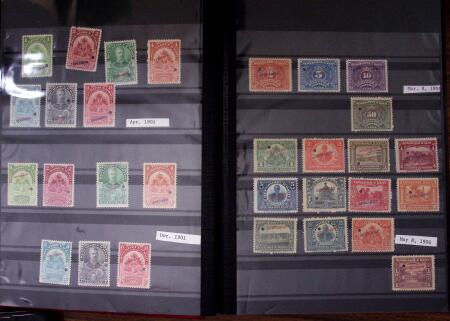 1898-1949, SPECIMENS collection comprising 220 stamps