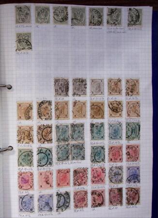 1850-1930, Used collection of Austria in one album