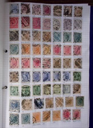 1850-1930, Used collection of Austria in one album