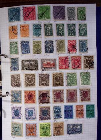 1850-1930, Used collection of Austria in one album