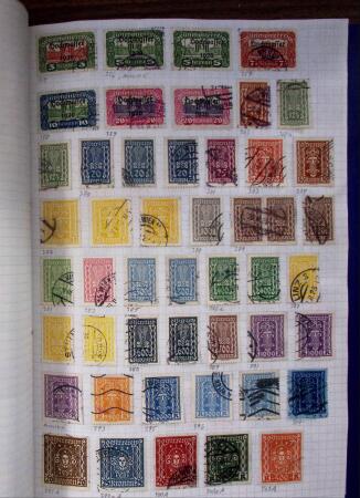 1850-1930, Used collection of Austria in one album