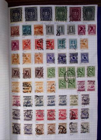 1850-1930, Used collection of Austria in one album