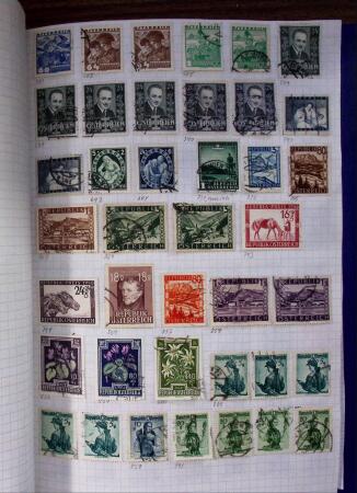 1850-1930, Used collection of Austria in one album